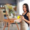 Tripod Folding French Wooden Easel With Sketch Box
