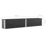 Garden Raised Bed 78.7"X19.7"X21.3" Wpc Gray