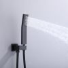 Complete Shower System With Tub Spout Matte Black Rcs85012Mb
