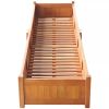 Garden Raised Bed Acacia Wood 78.7"X19.7"X9.8"