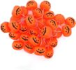 Halloween Pumpkin String Lights, Holiday Led Lights For Indoor Outdoor Decor,30 Led 11.81Ft 3D Waterproof Orange Jack-O-Lantern Battery Operated Party