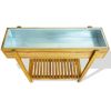 Raised Garden Raised Bed Solid Acacia Wood And Zinc