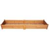 Garden Raised Bed Acacia Wood 78.7"X19.7"X9.8"
