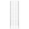 Gabion Raised Beds 3 Pcs 11.8"X11.8"X39.4" Iron