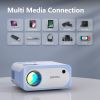 Mini Projector, Native 1080P Full Hd 9000L Sopyou Movie Outdoor Projector 4K Supported With 360Ã‚Â° Tripod, Video Mini Portable Projector For Hdmi, Usb,