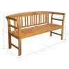 Garden Bench 61.8' Solid Acacia Wood