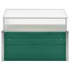 Greenhouse Green 39.4"X39.4"X30.3" Galvanized Steel