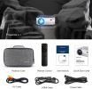 Native 1080P Wifi Bluetooth Projector, Dbpower 8000L Full Hd Outdoor Movie Projector Support Ios/Android Sync Screen&Zoom, Home Theater Video Projecto