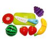 1Set Pretend Play Toy Hands-On Ability Resistant To Falling Plastic Cut Fruit Children Toy For Kids