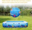 70"X 51"X 21" Inflatable Swimming Pool For Adult, Kids