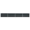 Garden Raised Bed Galvanized Steel 236.2"X31.5"X30.3" Anthracite