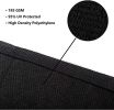 Sun Shade Sail Triangle Uv Block Canopy For Patio Backyard Lawn Garden,10' X 10' X 10',Sand