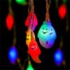 Halloween Lights String 20 Led 3M Pumpkin Lights