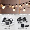 Led Solar Light Outdoor Garland Street G50 Bulb String Light As Christmas Decoration Lamp For Garden Indoor Holiday Lighting