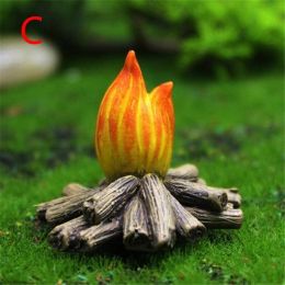 Mini Resin Moss Micro Landscape Decoration Outdoor Fairy Miniature Garden Dwarf Ornaments Handicraft (size: 1Pcs-C)