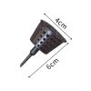 10Pcs Creative Plastic Fertilizer Bonsai Box With Lid Plant Supplies Fertilizer Baskets Nursery Pots