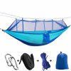 Camping Hammock With Mosquito Net Ultralight Portable Nylon Outdoor Windproof Anti-Mosquito Swing Sleeping Hammock