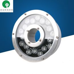 Led Landscape Lamp, Underwater Lamp, 6W24W Lighting, Decorative Fountain Lamp, Outdoor Lighting, Night View, Underwater Lamp (Color: Rgb, size: 24)