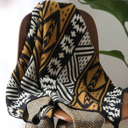 Simple Knitted Wool Bohemian Tapestry (Style: B)