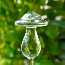 Bird Glass Watering Device Automatic Dripping Plant Pot Waterer Creative Lazy Artifact Vase Dripping (size: Mushroom)
