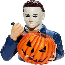 Pumpkin Knight Statue Halloween Decoration Statue (Color: Type1)