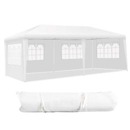 Outdoor Activities Waterproof And Sun-Proof 10 X 20 Feet Canopy Tent (Color: White #1)