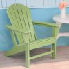 Patio Chairs Weather Resistant Outdoor Chairs For Lawn, Deck, Backyard, Garden, Fire Pit, Plastic Outdoor