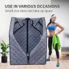 Sojourner Portable Sauna For Home - Steam Sauna Tent;  Personal Sauna - Sauna Heater;  Tent;  Chair;  Remote Included For Home Sauna - Enjoy Your Own