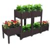 6Pcs Free Splicing Injection Planting Box Xh