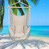 1.5*1.2M Tassel Plus Pillow Hanging Chair  Xh