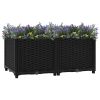 Raised Bed 31.5"X15.7"X15" Polypropylene