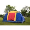 Bosonshop Outdoor 8 Person Camping Tent Easy Set Up Party Large Tent For Traveling Hiking With Portable Bag, Blue