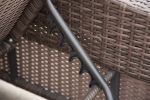 Direct Wicker Outdoor 3Pcs Deluxe Patio Adjustable Wicker Rattan Chaise Lounge Set With Cushions And Table