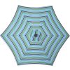 Outdoor Patio 8.7-Feet Market Table Umbrella With Push Button Tilt And Crank, Red Stripes With 24 Led Lights[Umbrella Base Is Not Included] Rt
