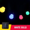 Led Solar Light Outdoor Garland Street G50 Bulb String Light As Christmas Decoration Lamp For Garden Indoor Holiday Lighting