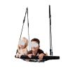 Detachable Spider Web Tree Swing Outdoor Safe And Durable Kids Hanging Platform Swing Seat For Children Adults Backyard Garden