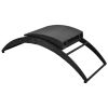 Patio Wicker Sun Lounger, Pe Rattan Foldable Chaise Lounger With Removable Cushion And Bolster Pillow, Black Wicker And Beige Cushion (2 Sets)
