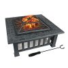 Upland 32Inch Charcoal Fire Pit With Cover