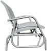 2 Person Swing Glider Chair Patio Swing Bench Garden Rocking Seat For Outdoor Patio,Backyard,Deck Swimming Pool