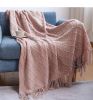 Nordic Knitted Throw Thread Blankets On The Bed Sofa Throw Travel Tv Nap Blankets Soft Towel Bed Plaid Tapestry