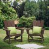 Rocking Adirondack Chairs Patio Rocker All-Weather Resistant, Hdpe Plastic Resin Outdoor Lounge Furniture,Lawn Chairs For Campfire, Fire Pit, Garden,