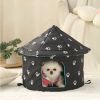 Stray Cat And Dog Removable And Waterproof Nest; Dog Nest; Outdoor Cat'S And Dog'S House; Pet Cage; Removable And Washable Tent