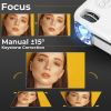 Mooka Wifi Projector 7500L Hd 1080P Movie Home Theater 200'' Display Wireless Us