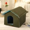 Stray Cat And Dog Removable And Waterproof Nest; Dog Nest; Outdoor Cat'S And Dog'S House; Pet Cage; Removable And Washable Tent