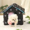 Stray Cat And Dog Removable And Waterproof Nest; Dog Nest; Outdoor Cat'S And Dog'S House; Pet Cage; Removable And Washable Tent