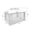 13X10Ft Outdoor Patio Gazebo Canopy Tent With Ventilated Double Roof And Mosquito Net (Detachable Mesh Screen On All Sides), Suitable For Lawn, Garden