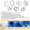 Kids Play Tent Foldable Pop Up Children Play Tent Portable Baby Play House Castle W/ Carry Bag Indoor Outdoor Use