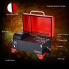 Outdoor Portable Tabletop Pellet Grill And Smoker With Digital Control System For Bbq