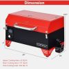 Outdoor Portable Tabletop Pellet Grill And Smoker With Digital Control System For Bbq