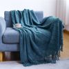 Nordic Knitted Throw Thread Blankets On The Bed Sofa Throw Travel Tv Nap Blankets Soft Towel Bed Plaid Tapestry